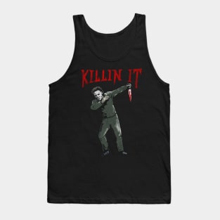 Killin I't Dubbing Michael Myers Vintage Tank Top